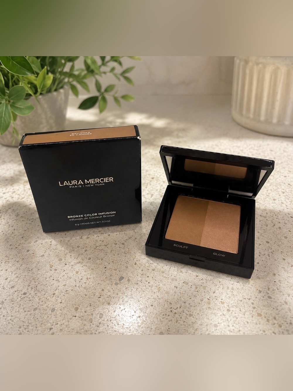 Laura Mercier Bronze Color Infusion Bronzer 30 Cannes NIB